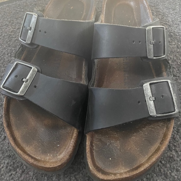 Birkenstock Black Soft Leather - Picture 1 of 3